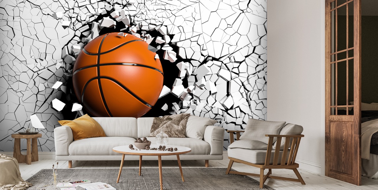 Murale de basket-ball Wallsauce FR