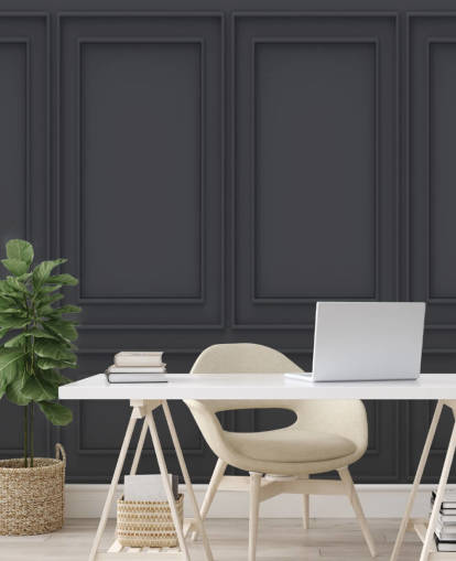 Fond d'écran 3D hors panneau noir