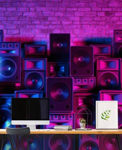 purple and pink speakers wallpaper purple and pink speakers wallpaper