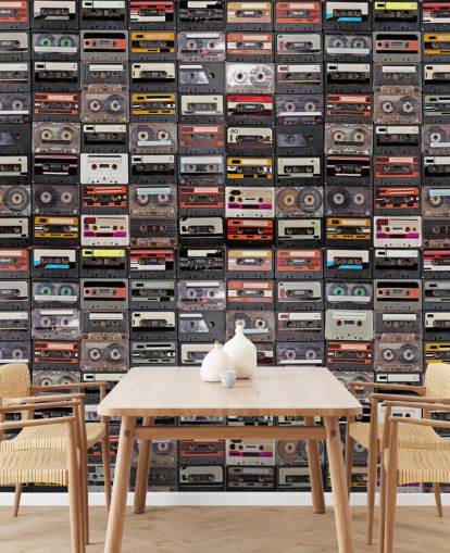 Mixed Tapes-behang Mixed Tapes-behang
