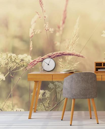 Meadow i Sepia Baggrund