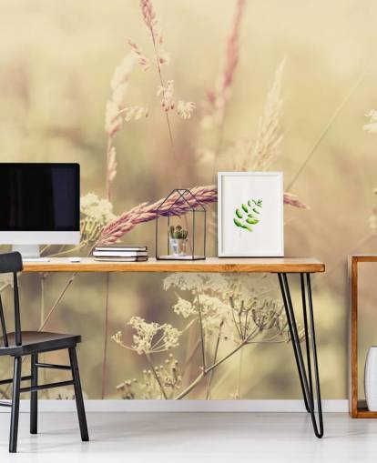 Papel de Parede Prado em Sépia