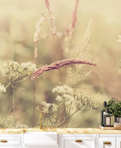 Meadow i Sepia Baggrund