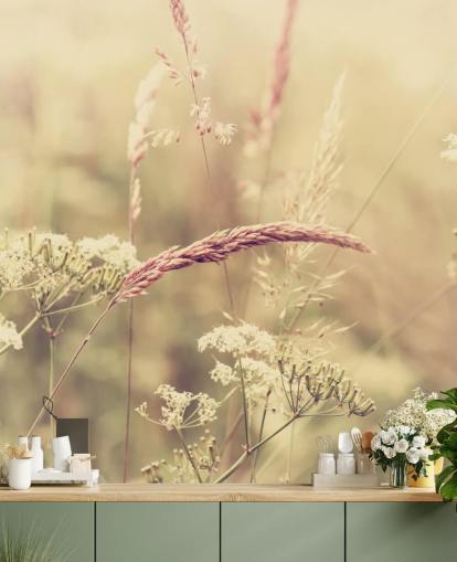 Papel de Parede Prado em Sépia