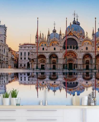 papel de parede edifício veneziano