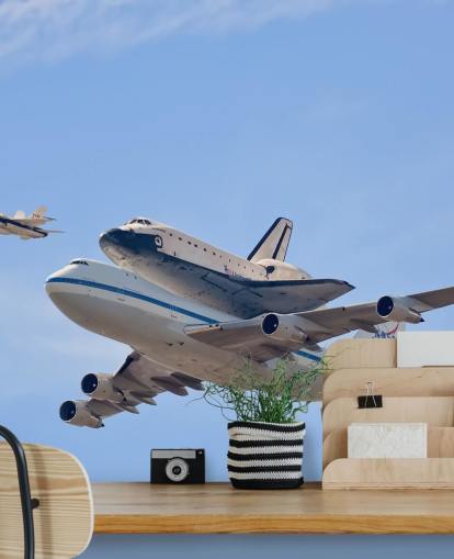 Flying in History - Space Shuttle Wall Mural