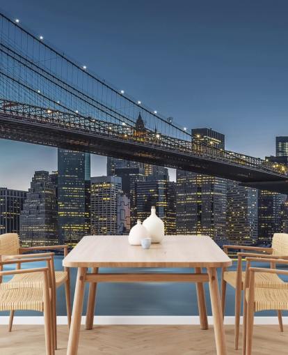 Papel de parede New York Night Papel de parede New York Night