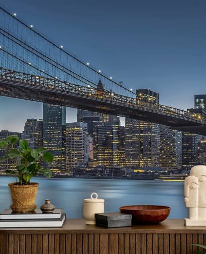 New York Night Hintergrundbild