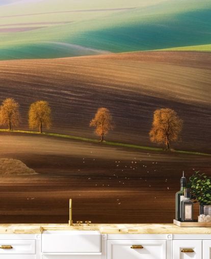 Mural de pared Árboles en otoño