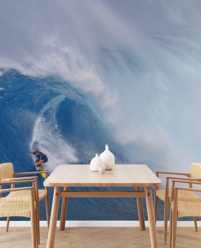 Surfista no papel de parede Big Wave