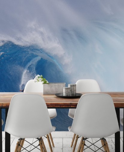 Carta da parati Surfer su Big Wave