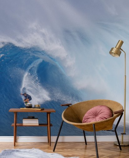 Carta da parati Surfer su Big Wave