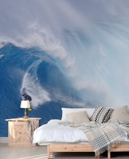 Surffaaja Big Wave Taustakuva