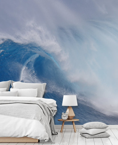 Surfer on Big Wave Wallpaper Surfer on Big Wave Wallpaper