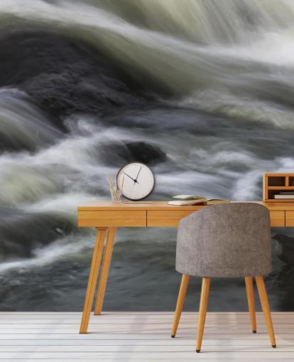 Papel Pintado Río y Pájaro