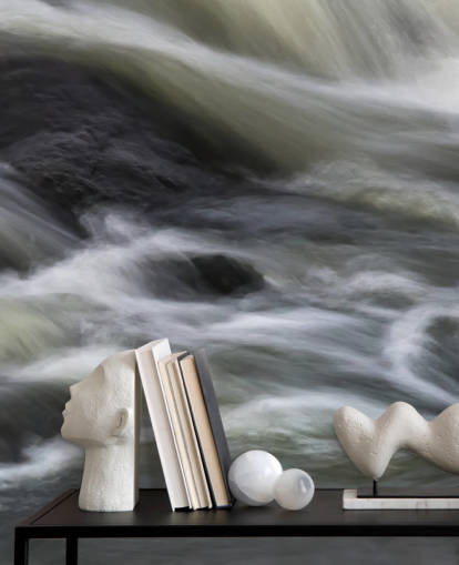 River and Bird Wallpaper