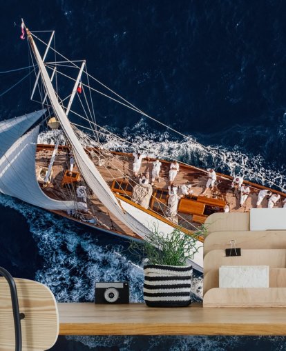 Ilmakuva Yacht Taustakuva Ilmakuva Yacht Taustakuva