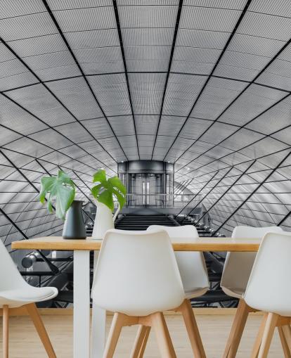 underground facade wallpaper