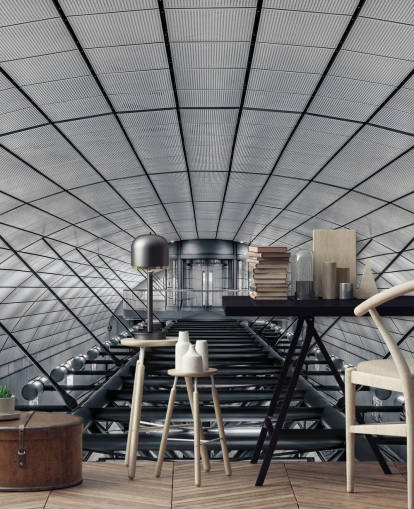 underground facade wallpaper