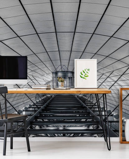 underground facade wallpaper