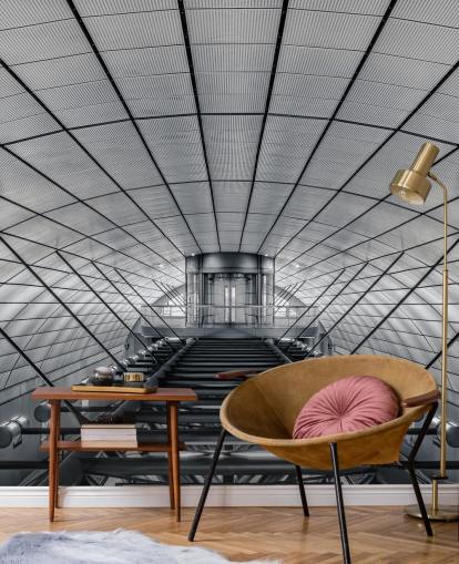 underground facade wallpaper