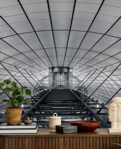 underground facade wallpaper