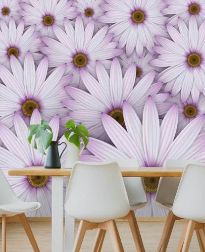 Lilla Daisies Bakgrunn