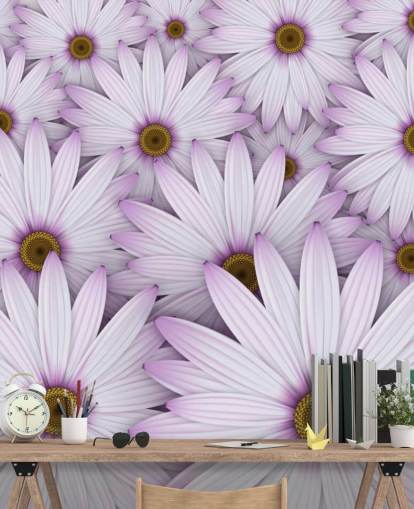 Lilla Daisies Bakgrunn