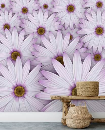 Papel de parede Purple Daisies