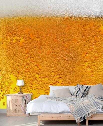 Kupliva olut vaahtokuvalla