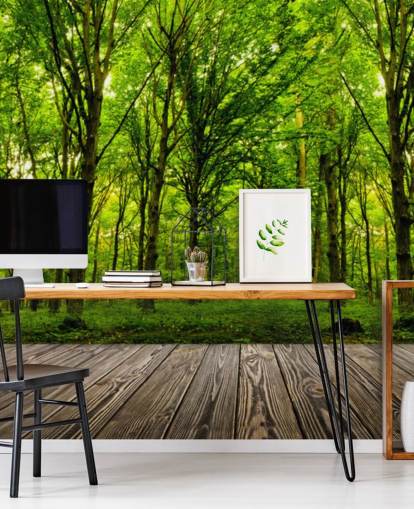 Carta da parati Green Forest by House