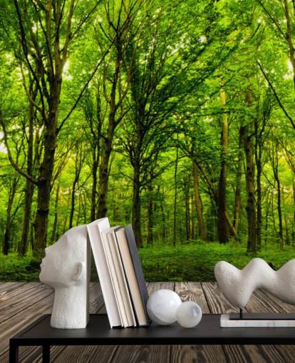 Papel de parede Green Forest by House