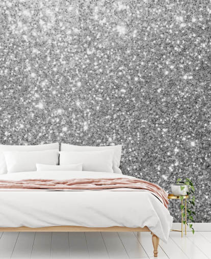 Papel pintado Brillo gris Papel pintado Brillo gris