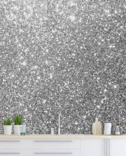 Papel pintado Brillo gris Papel pintado Brillo gris