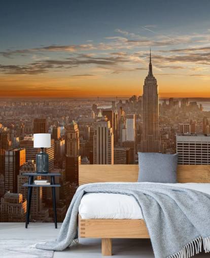Empire State Cityscape Wall Mural