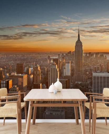 Mural de pared Paisaje urbano de Empire State Mural de pared Paisaje urbano de Empire State