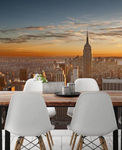 Empire State Cityscape Wall Mural