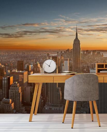 Empire State Cityscape Wall Mural