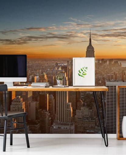 Empire State Cityscape Wall Mural