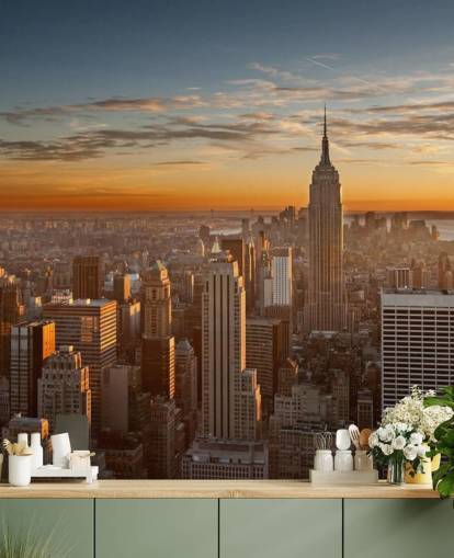Mural de pared Paisaje urbano de Empire State