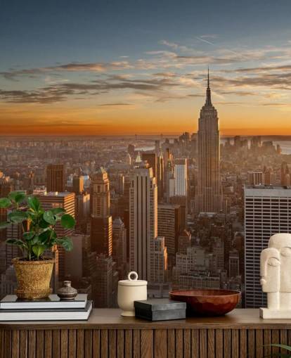 Empire State Cityscape Wall Mural