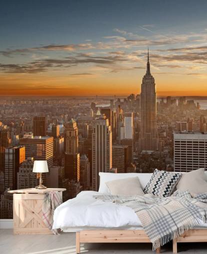 Papier Peint Fresque Paysage Urbain Empire State