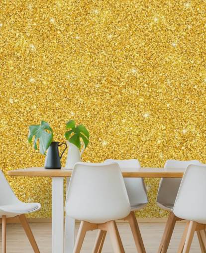 Gold-Glitzer