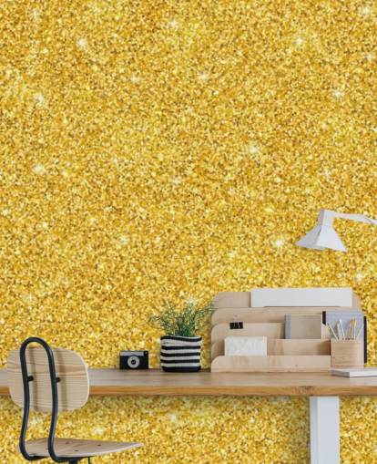 Papel pintado Gold Glitter