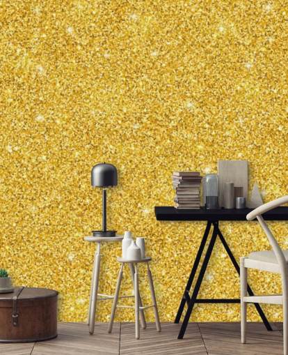 Guld Glitter Bakgrund