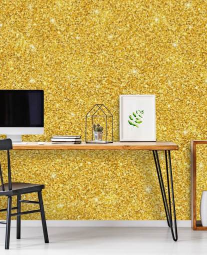 Papel pintado Gold Glitter