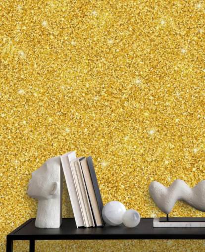 Gold Glitter Wallpaper