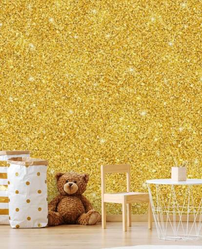 Papier peint Gold Glitter Papier peint Gold Glitter