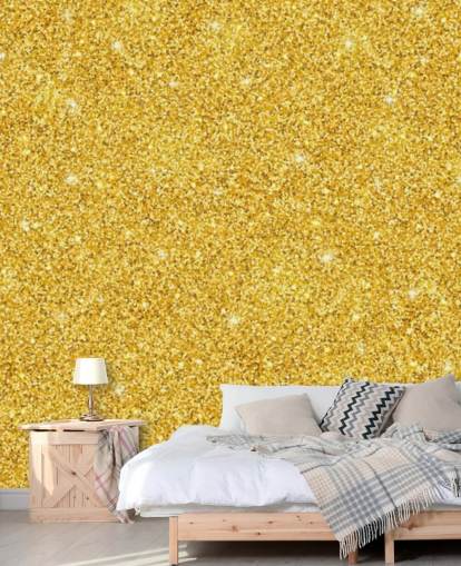 Papel pintado Gold Glitter