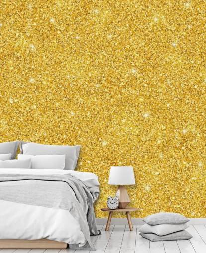 Papel pintado Gold Glitter